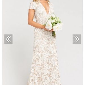 Show Me Your Mumu Lace Eleanor Maxi Dress.